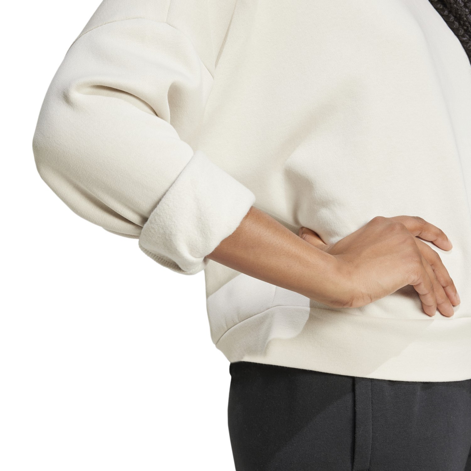 adidas Women's Essentials Feel Cozy Sweatshirt - view number 3