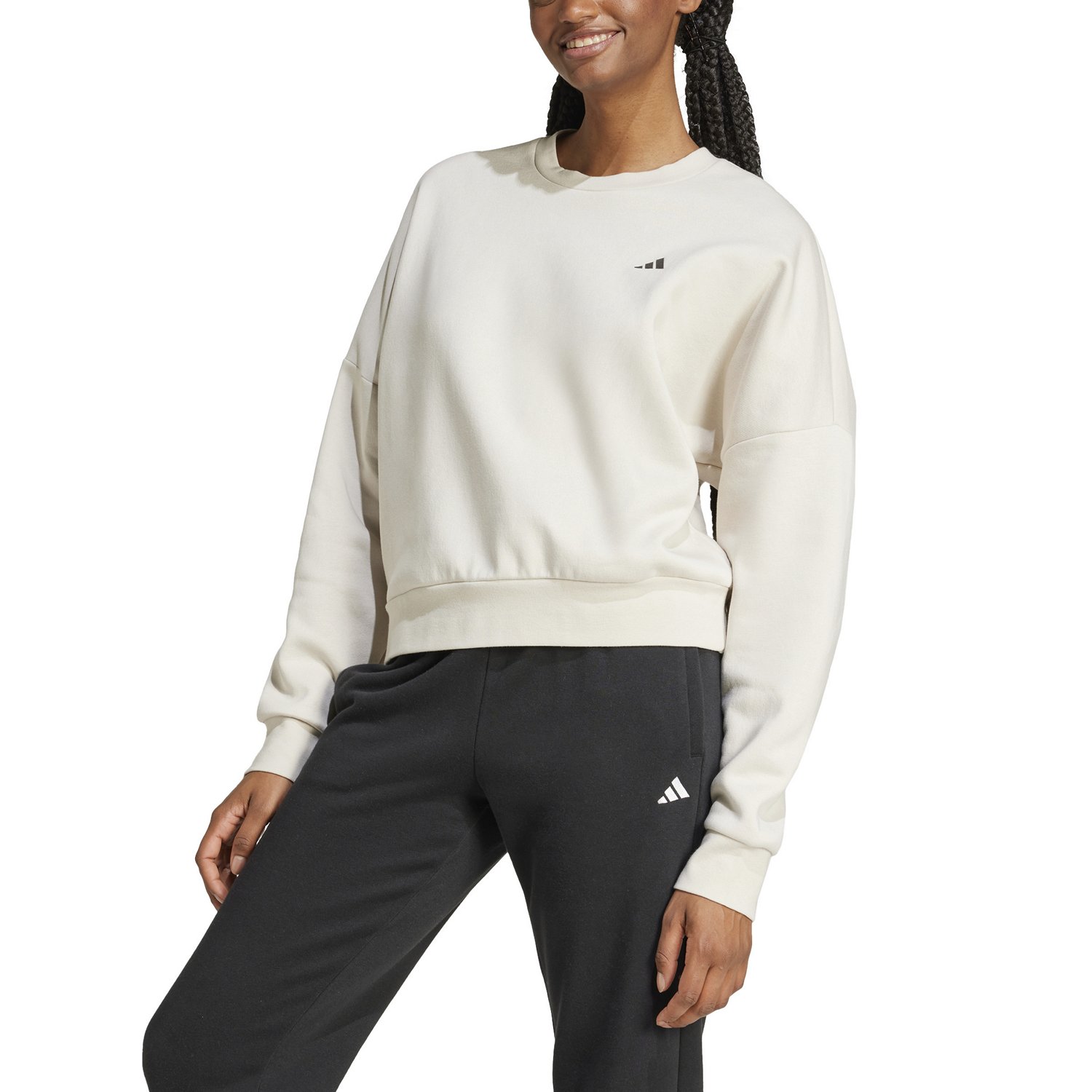 adidas Women's Essentials Feel Cozy Sweatshirt - view number 6