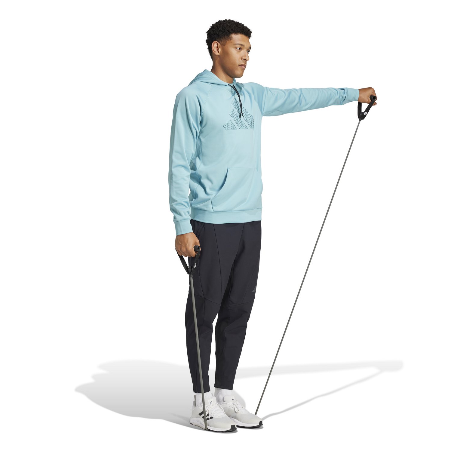 adidas Men's Game & Go Training Big Logo Hoodie - view number 5
