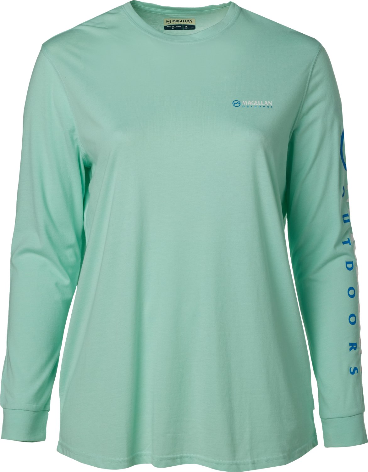 Magellan Outdoors Women's Grotto Falls Plus Size Long Sleeve T-shirt - view number 5
