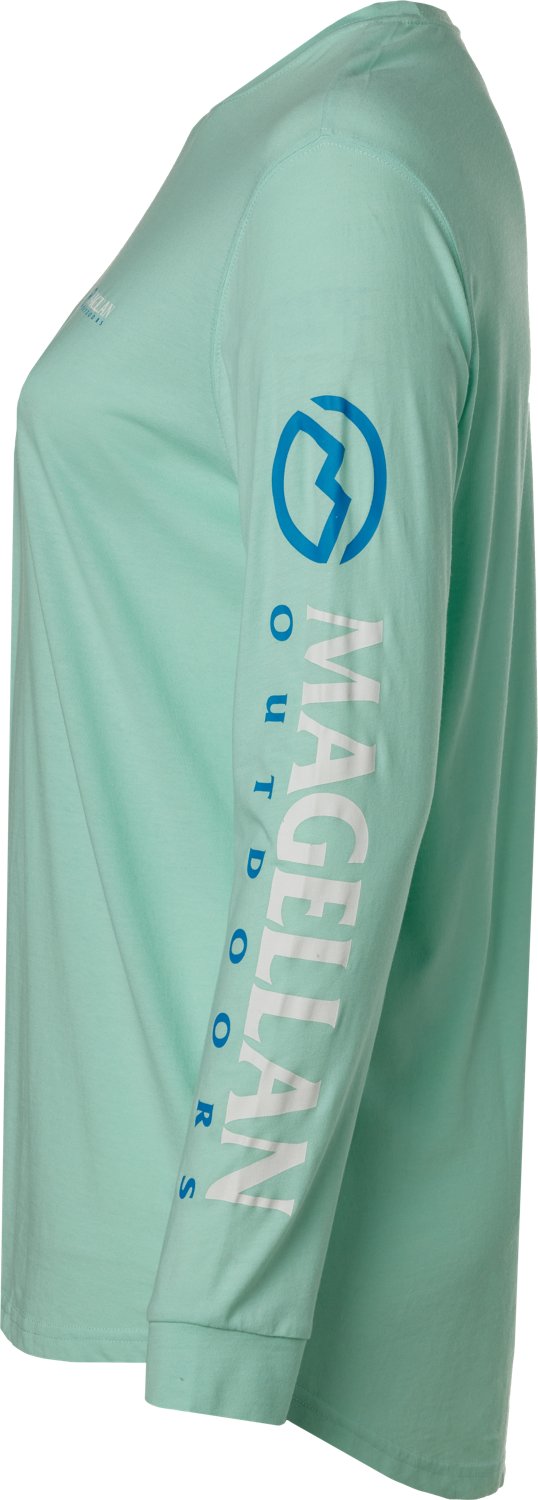 Magellan Outdoors Women's Grotto Falls Plus Size Long Sleeve T-shirt - view number 7