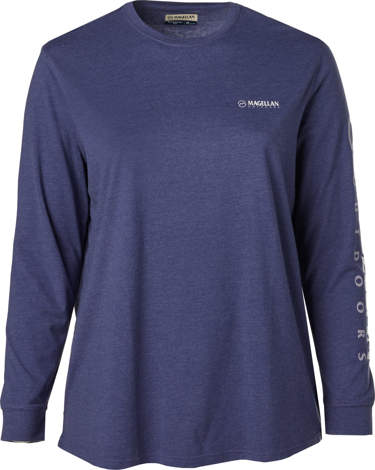 Magellan Outdoors Women's Grotto Falls Plus Size Long Sleeve T-shirt - view number 5