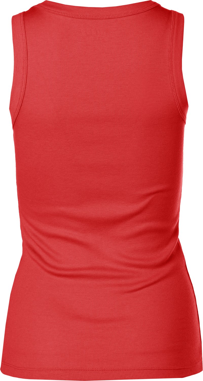 BCG Women's Sign High Neck Solid Rib Tank Top - view number 2