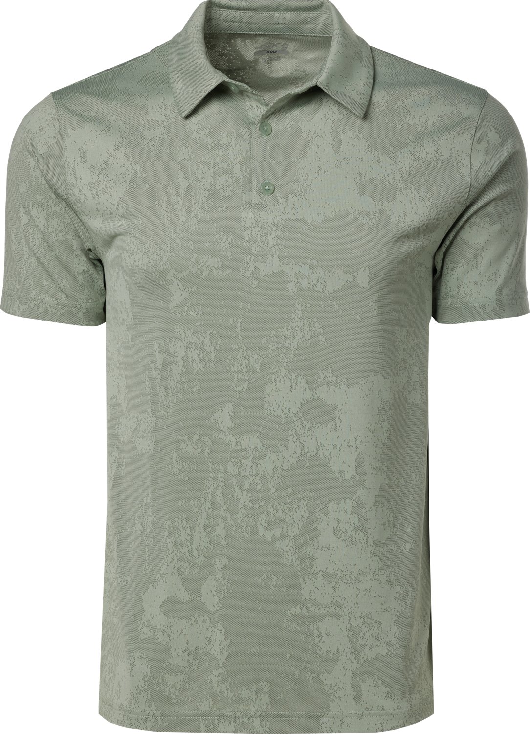 BCG Men's Golf Turbo Splash Jacquard Short Sleeve Polo Shirt                                                                     - view number 3