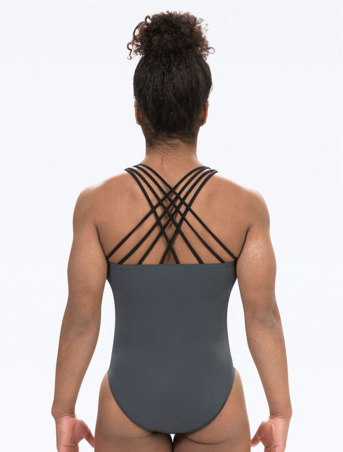 GK Elite Girl's Strappy Back Workout Leotard - view number 2