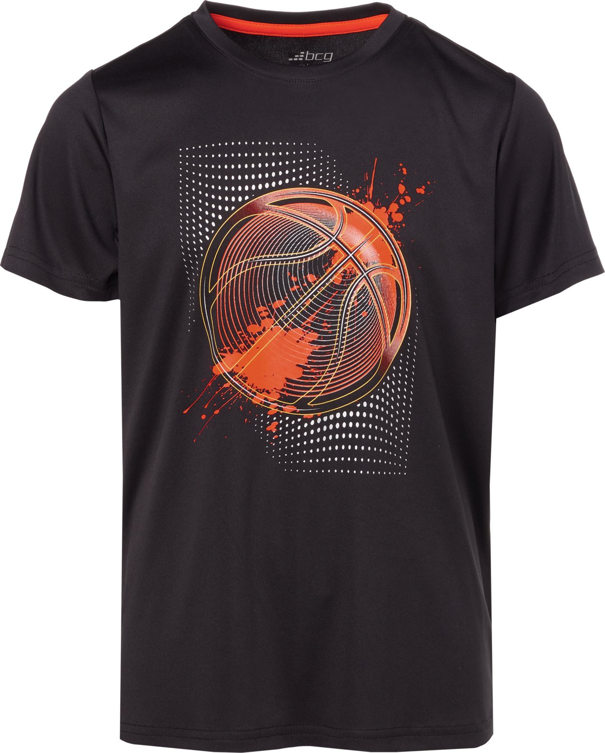 BCG Boys' Turbo Short Sleeve BBall Graffiti Graphic T-shirt