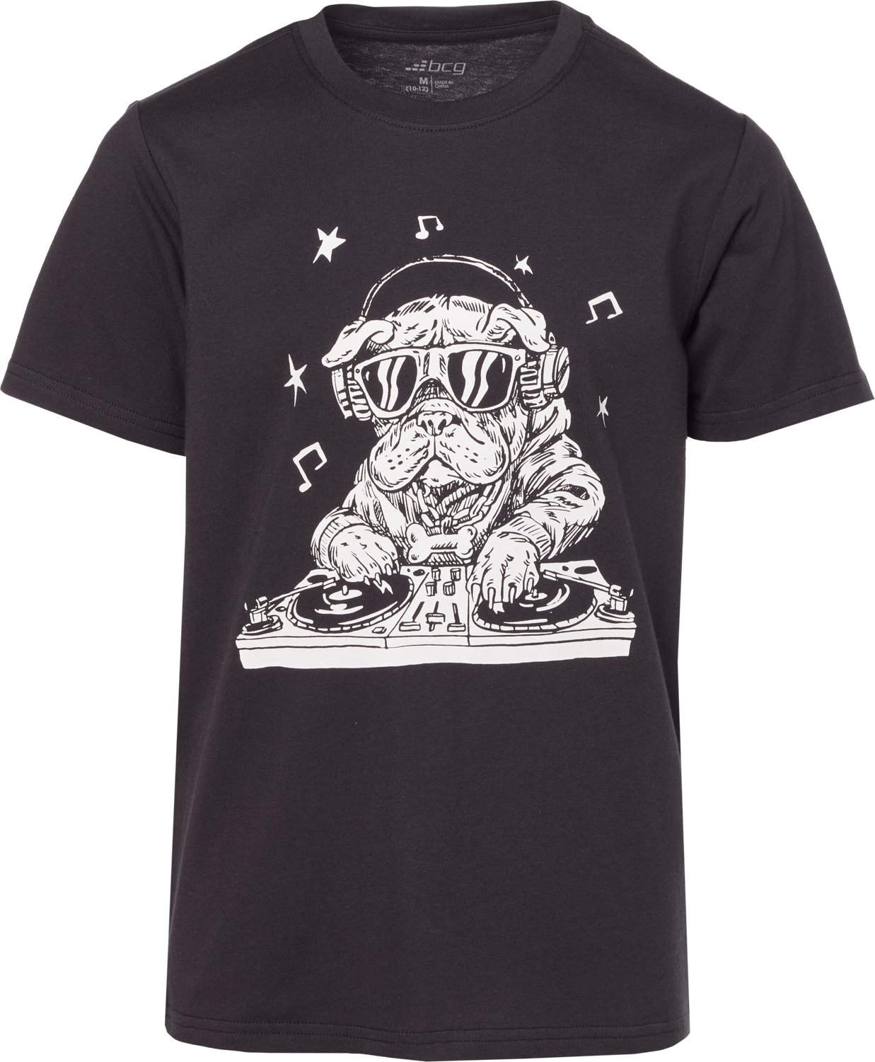 BCG Boys' Cotton Short Sleeve Dog The DJ T-shirt                                                                                 - view number 2