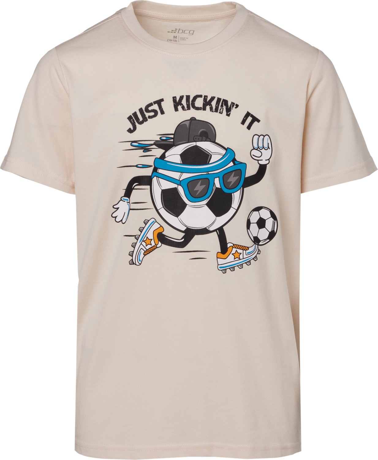 BCG Boys' Kickin It Cotton Graphic T-shirt - view number 1