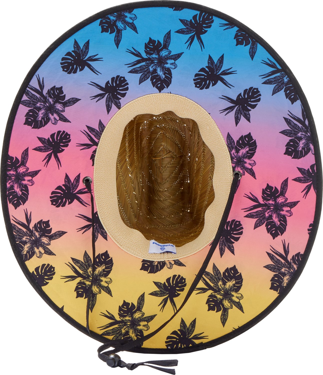 O'Rageous Men's Ombre Floral Lifeguard Straw Hat - view number 3