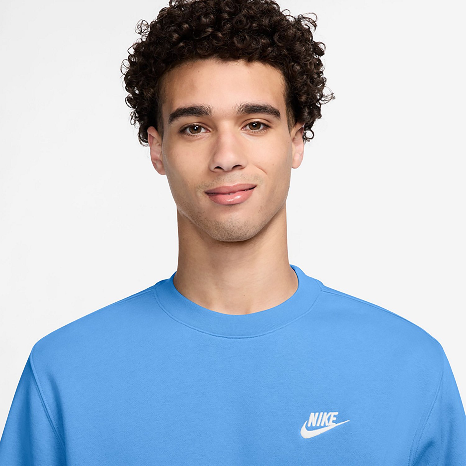 Nike Men's Sportswear Club Fleece Crew Pullover                                                                                  - view number 3