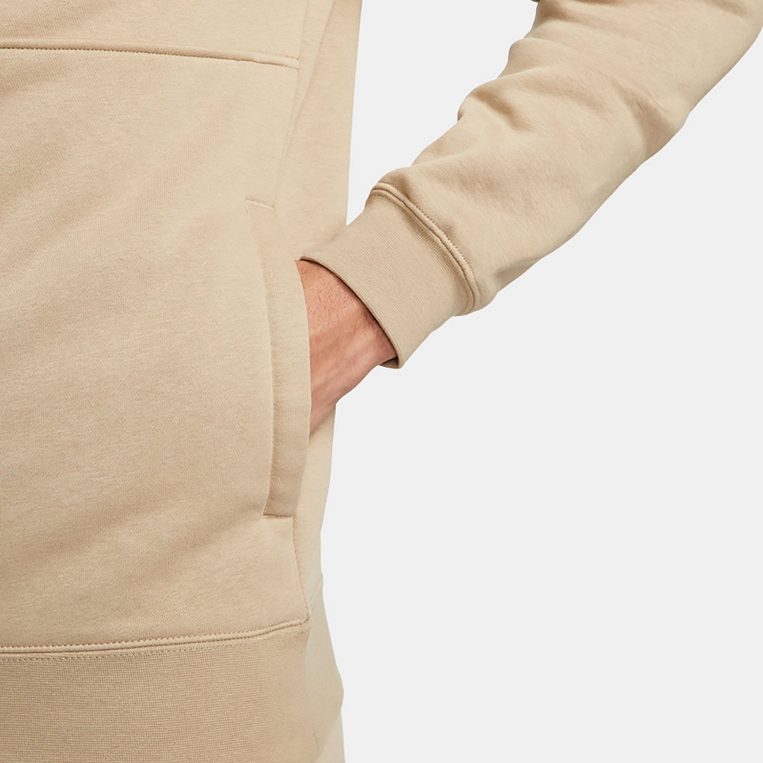 Nike Men's Sportswear Club Brushed-Back 1/2 Zip Pullover - view number 5