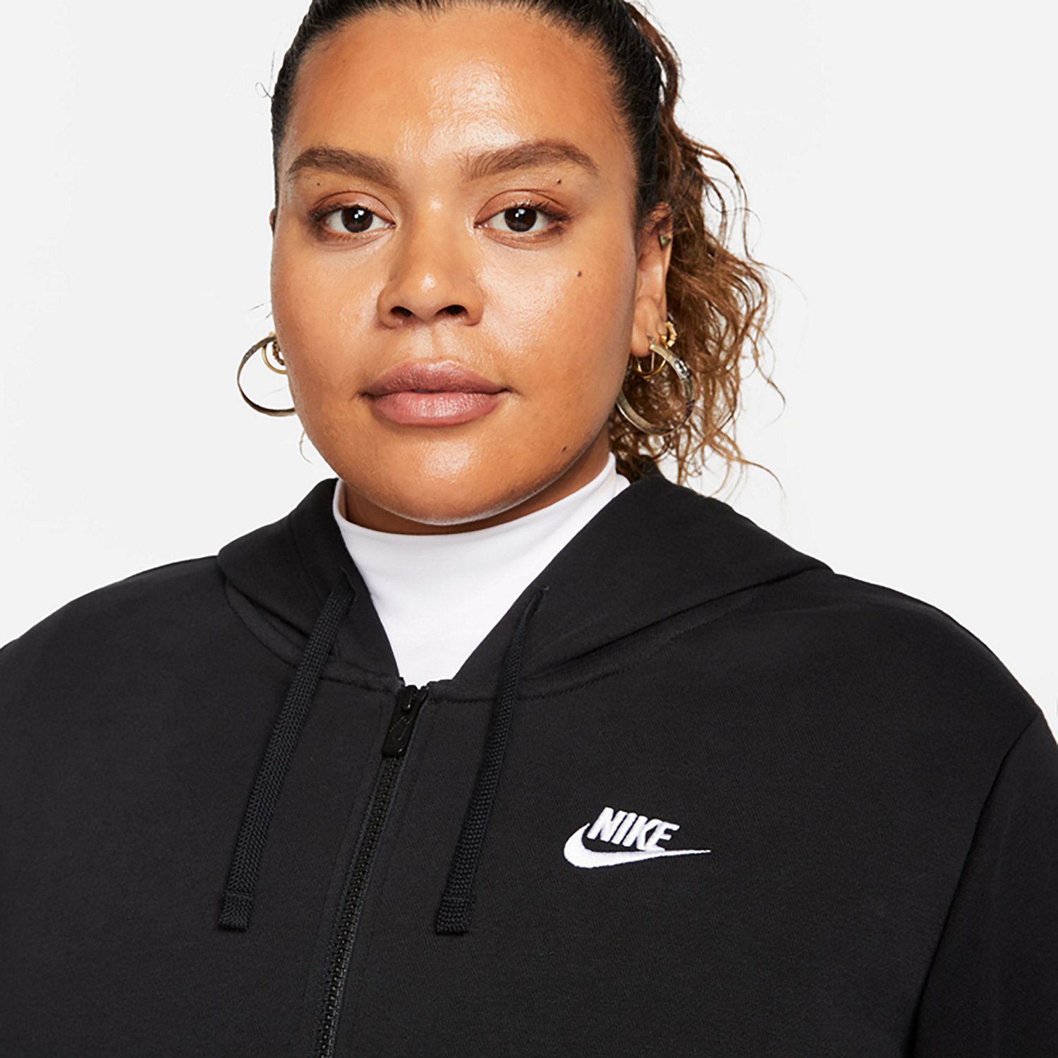 Nike Sportswear Women's  Club Fleece Full-Zip Hoodie - view number 3