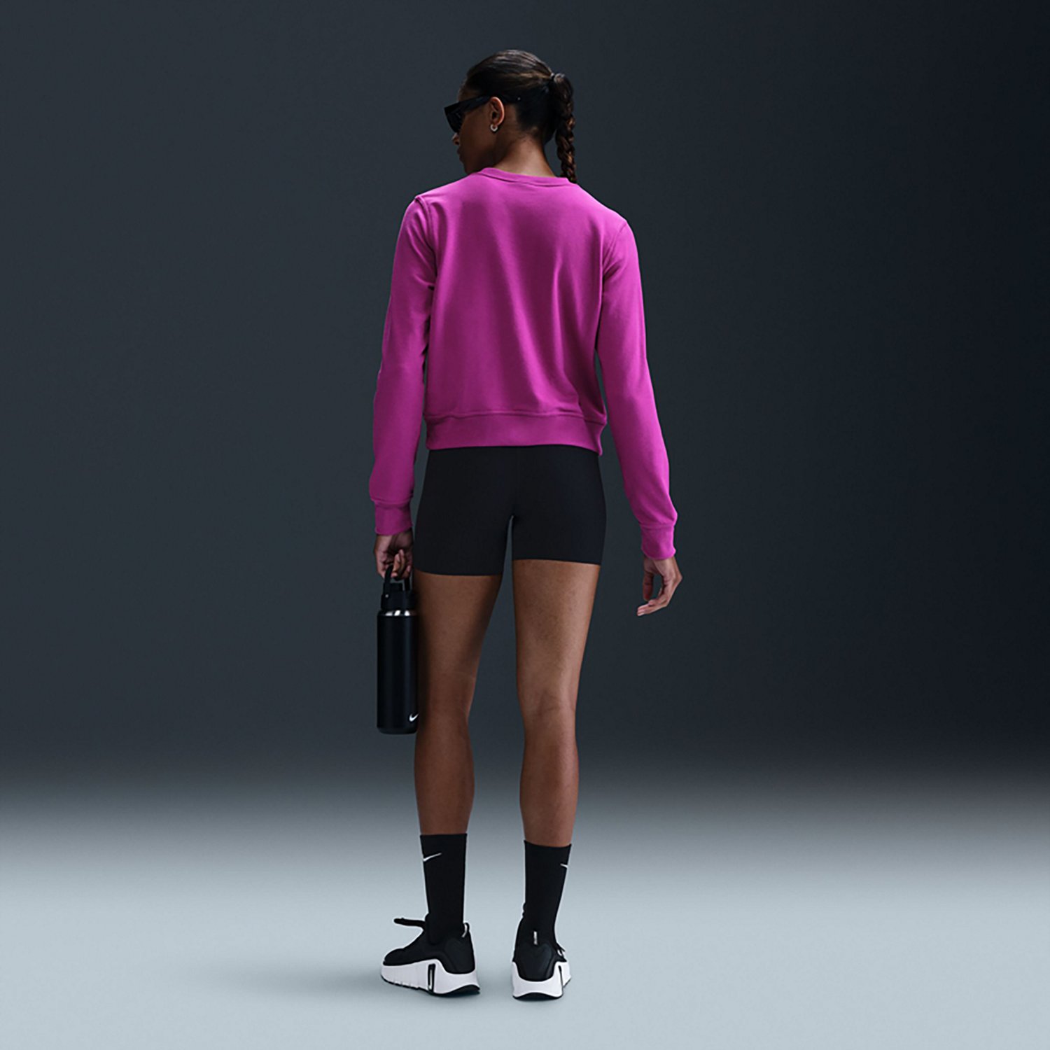 Nike Women's Dri-FIT Crew Neck French Terry Sweatshirt - view number 4