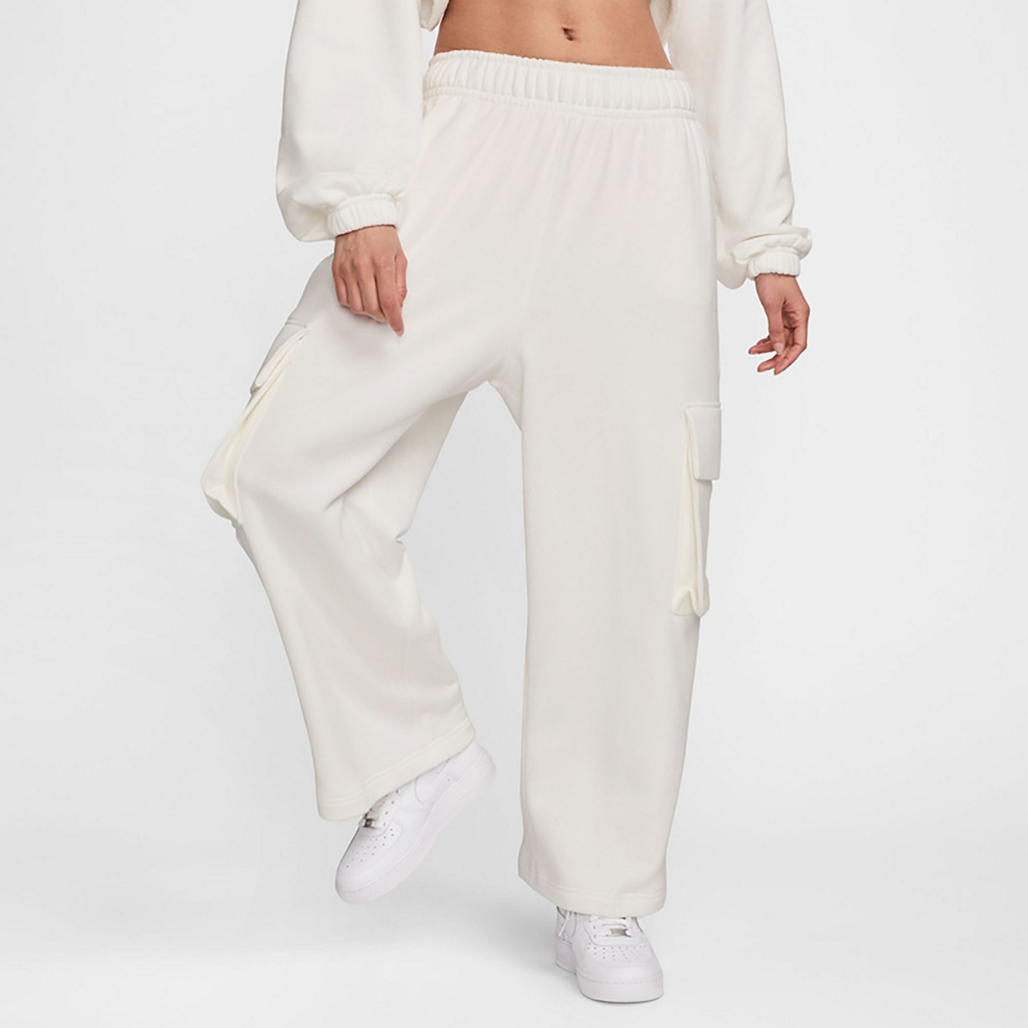Nike Women's Dance Open-Hem Fleece Pants                                                                                         - view number 1