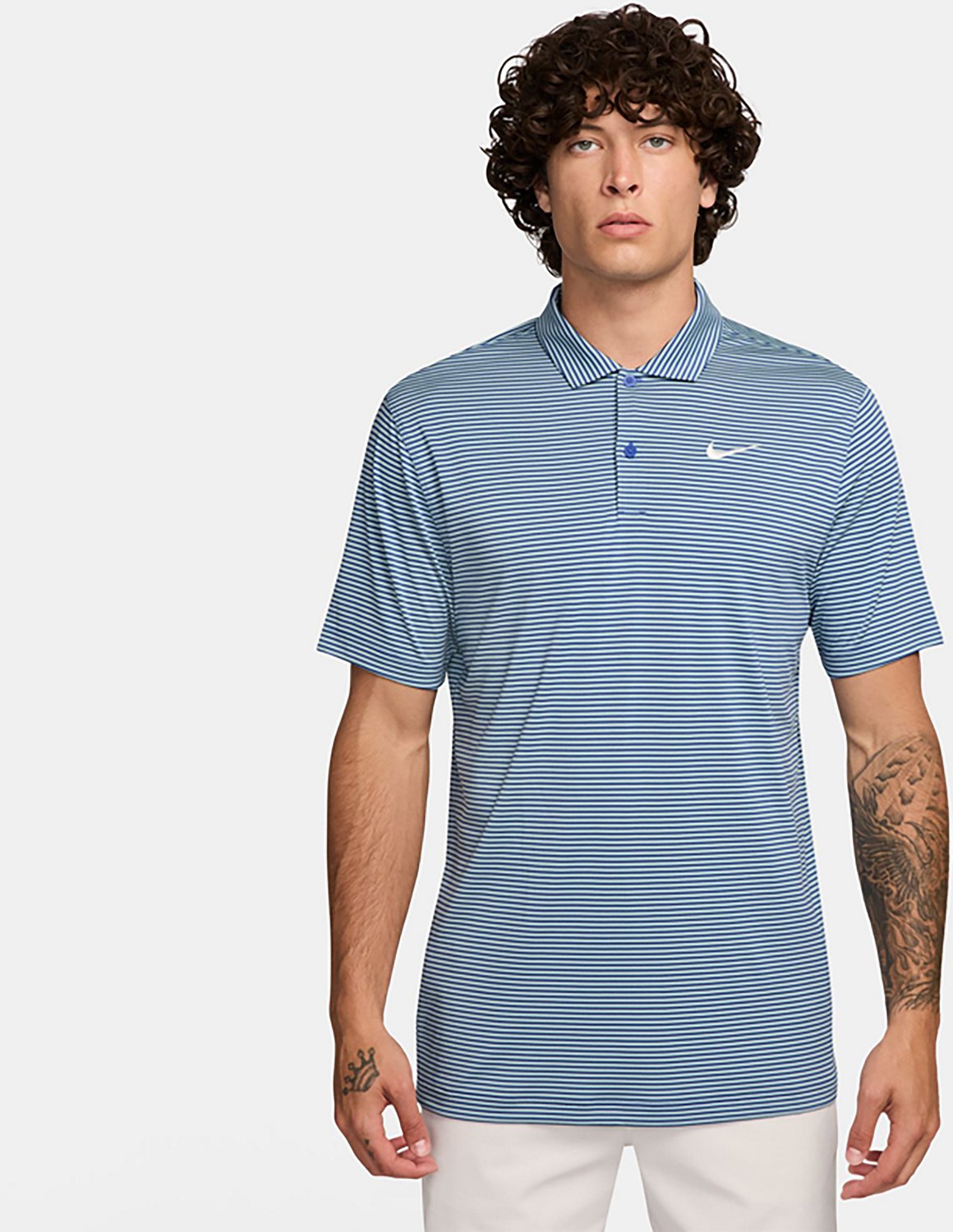 Nike Men's Dri-FIT Core Stripe Golf Polo Shirt                                                                                   - view number 1