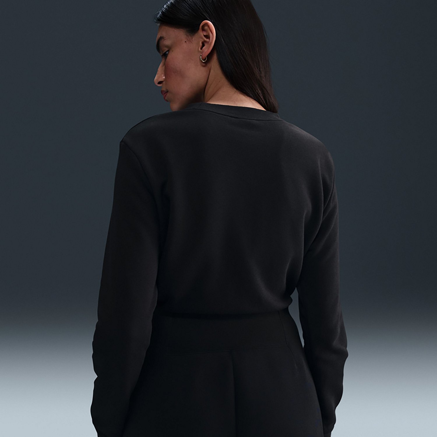 Nike Women's Sportswear Club Crew Leopard Sweatshirt