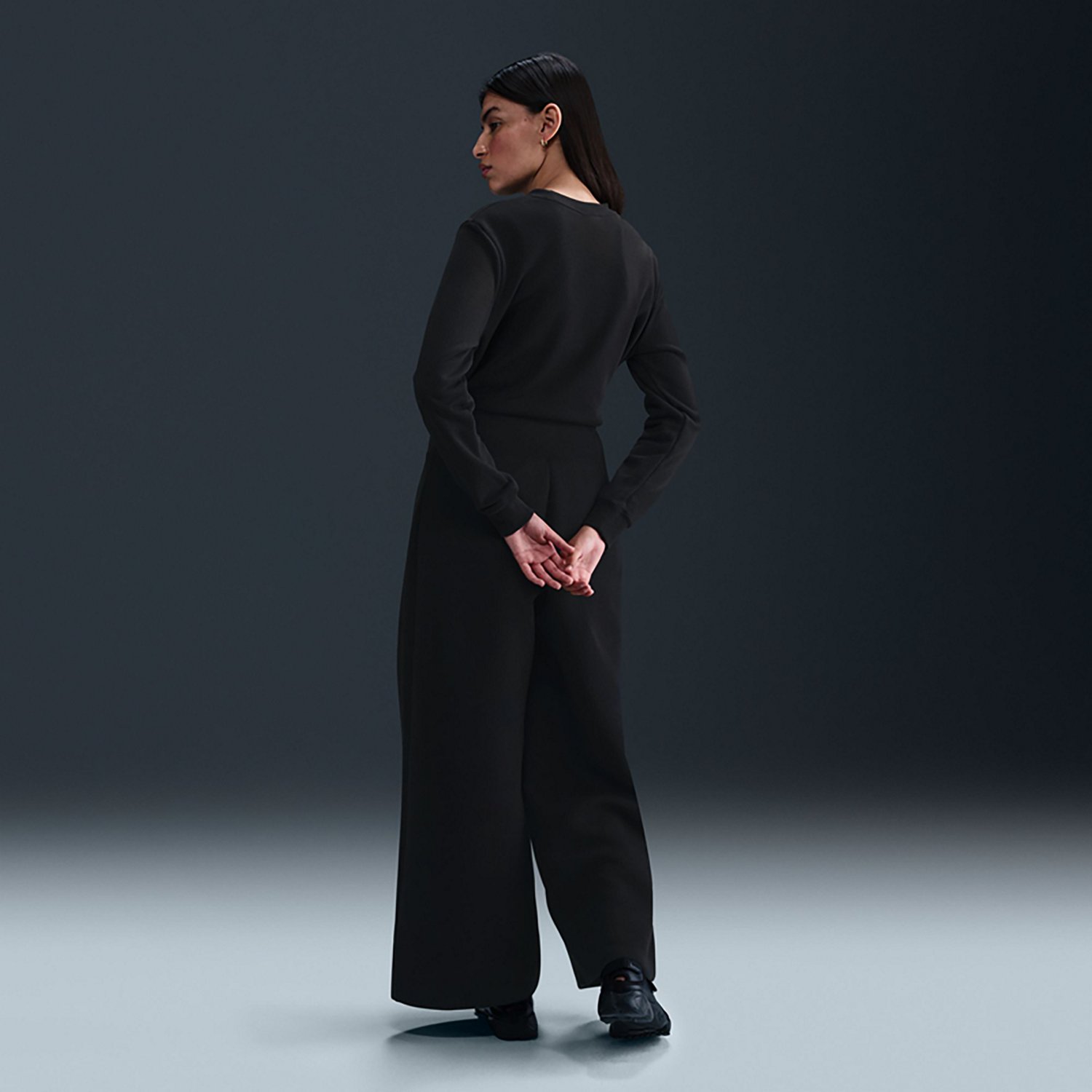 Nike Women's Sportswear Club Crew Leopard Sweatshirt