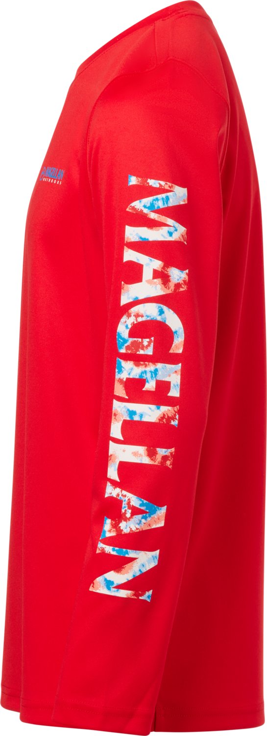 Magellan Outdoors Boys' Casting Crew Print Logo Fishing T-shirt - view number 3
