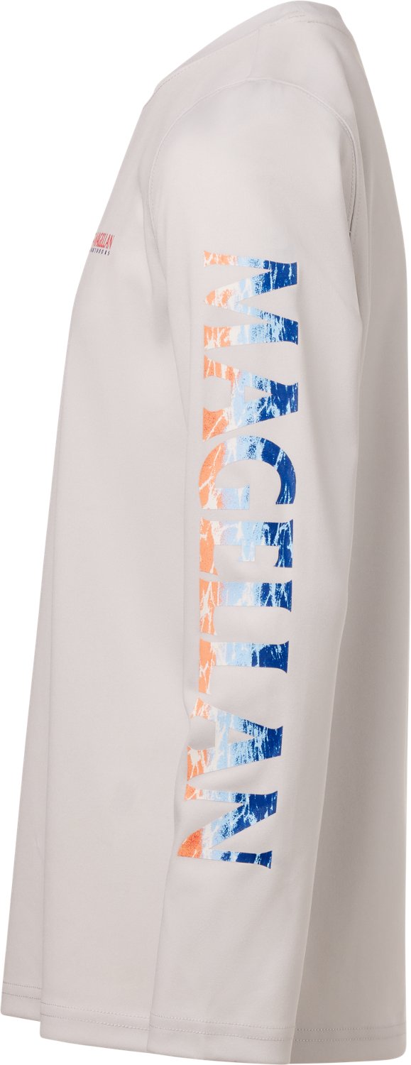 Magellan Outdoors Boys' Casting Crew Print Logo Fishing T-shirt - view number 3