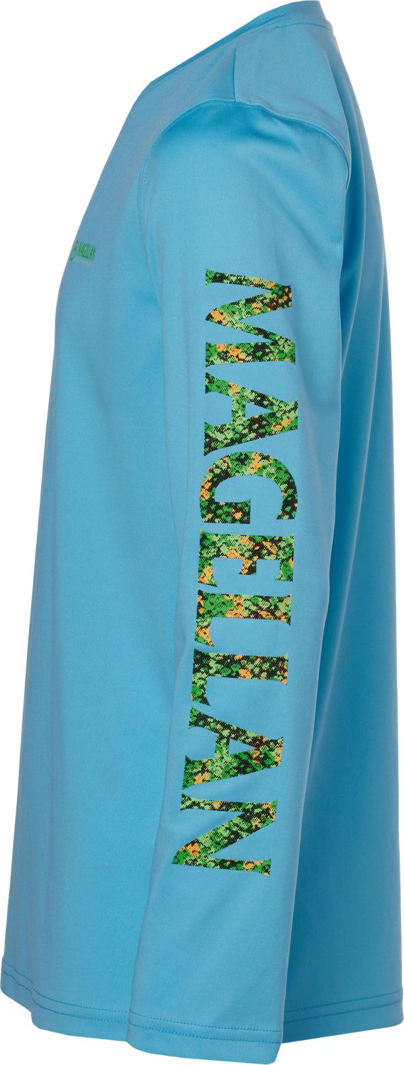 Magellan Outdoors Boys' Casting Crew Print Logo Fishing T-shirt - view number 3