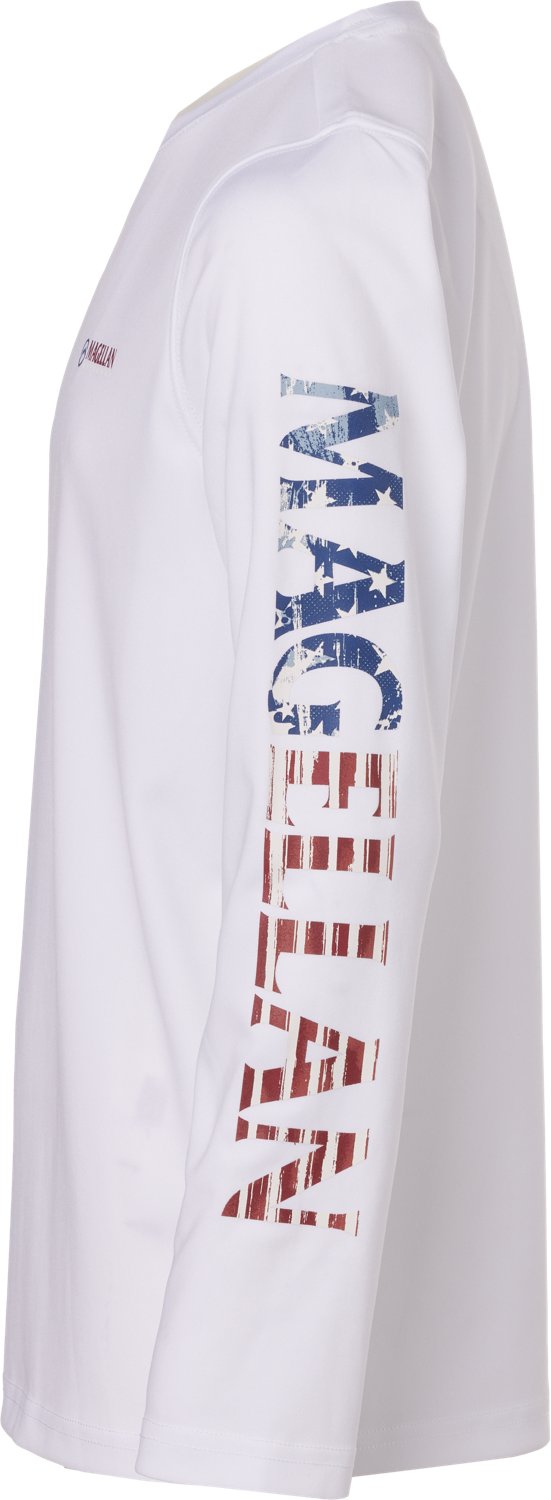 Magellan Outdoors Boys' Casting Crew Print Logo Fishing T-shirt - view number 3