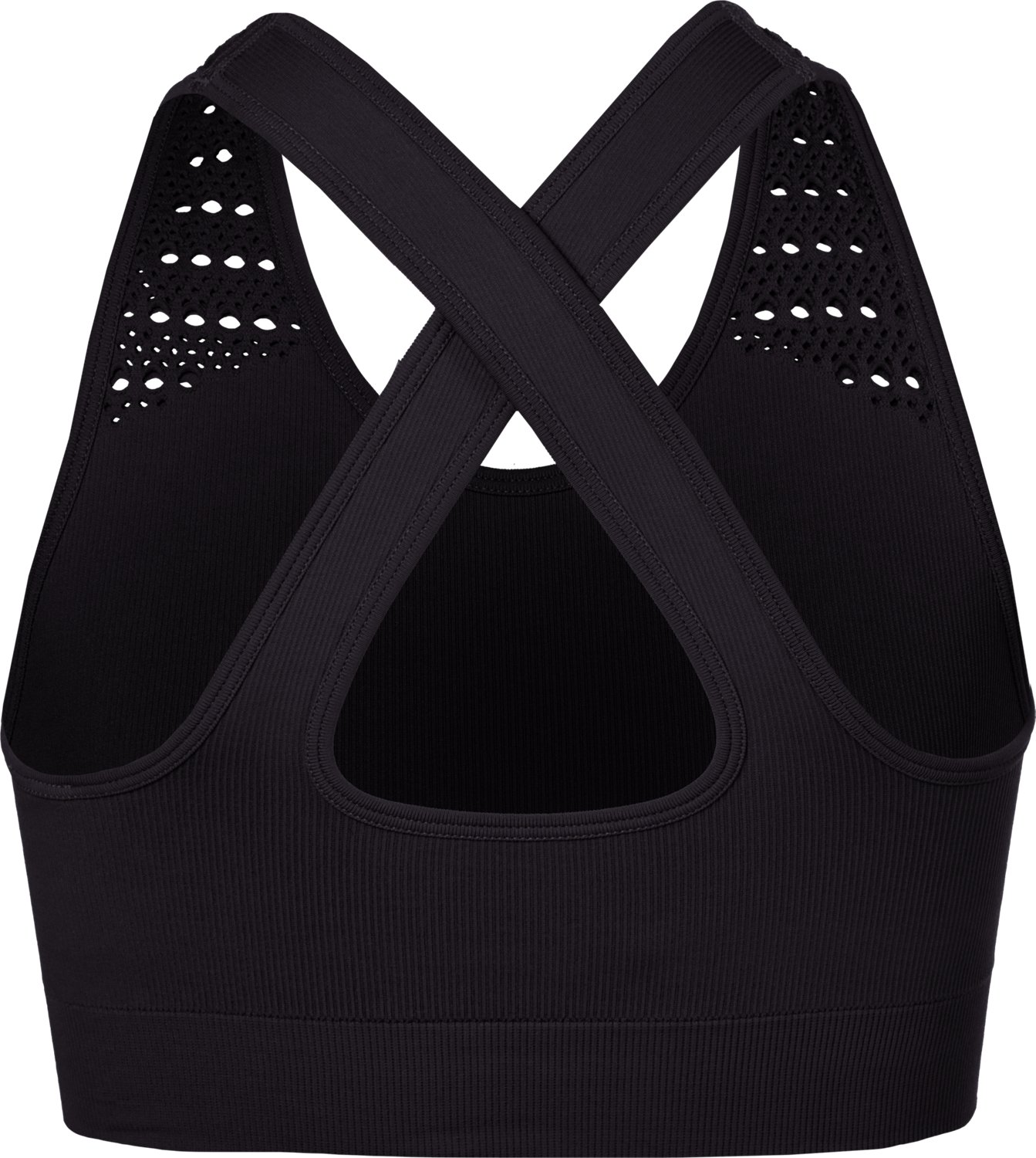 BCG Girls' SMLS Rib Crossover Low Support Sports Bra - view number 2