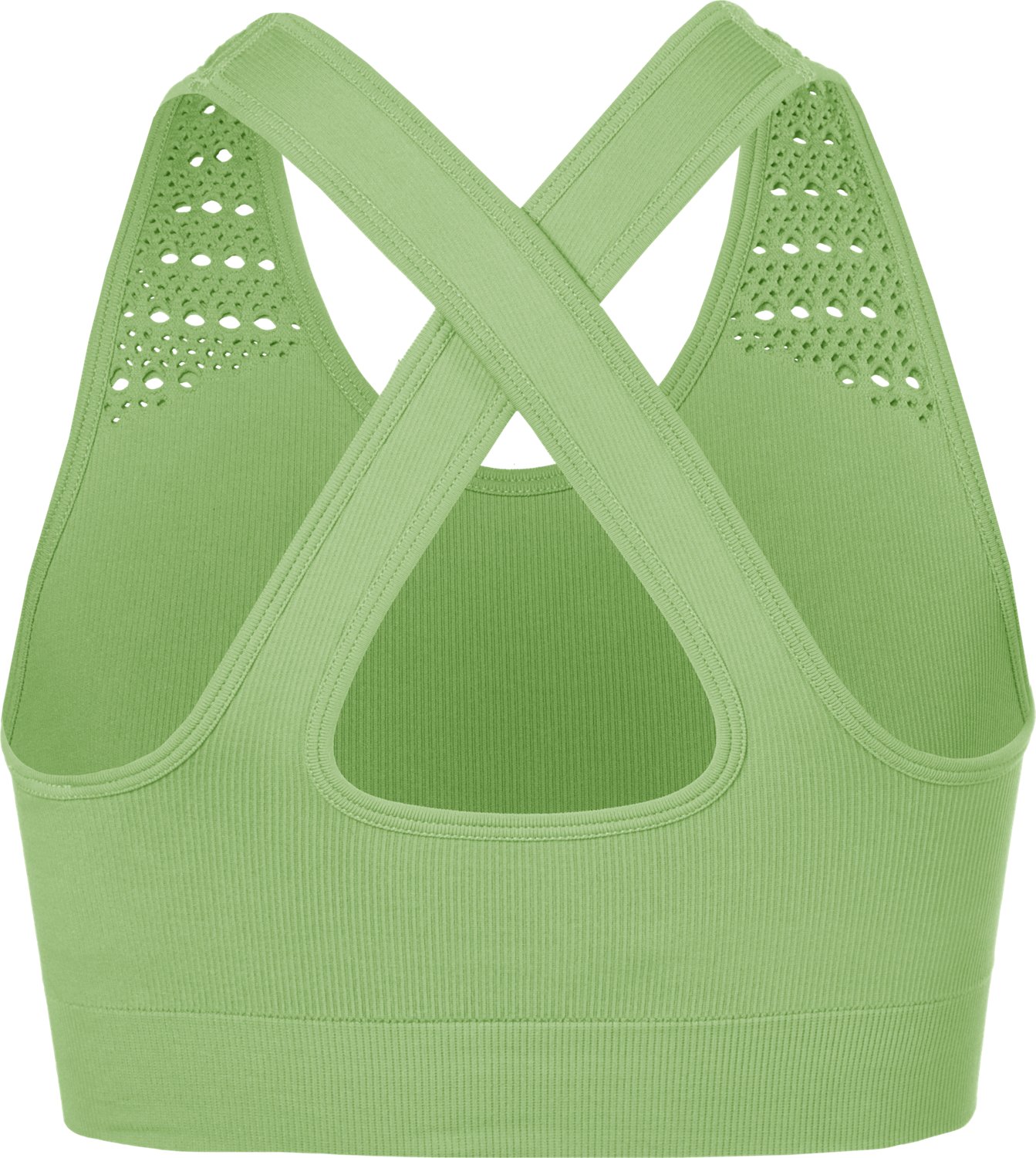 BCG Girls' SMLS Rib Crossover Low Support Sports Bra - view number 2