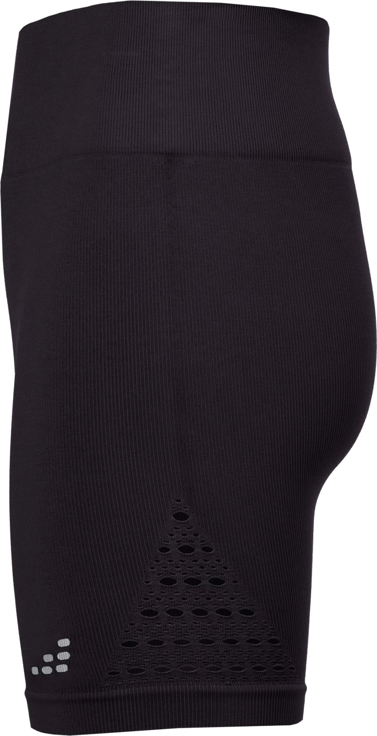 BCG Girls' SMLS Rib Bike Shorts 5 in - view number 3