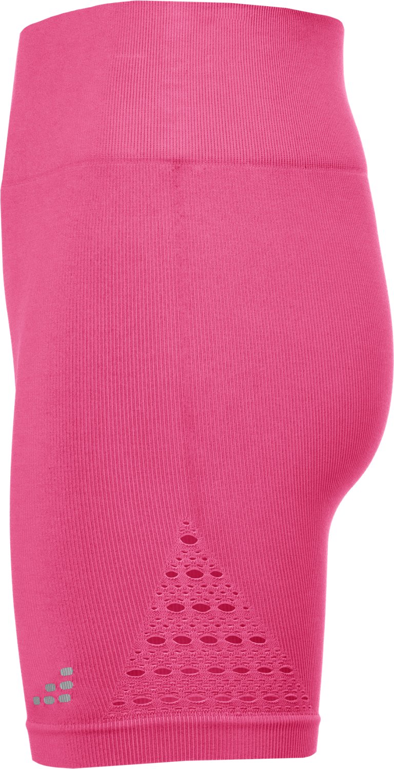 BCG Girls' SMLS Rib Bike Shorts 5 in - view number 3