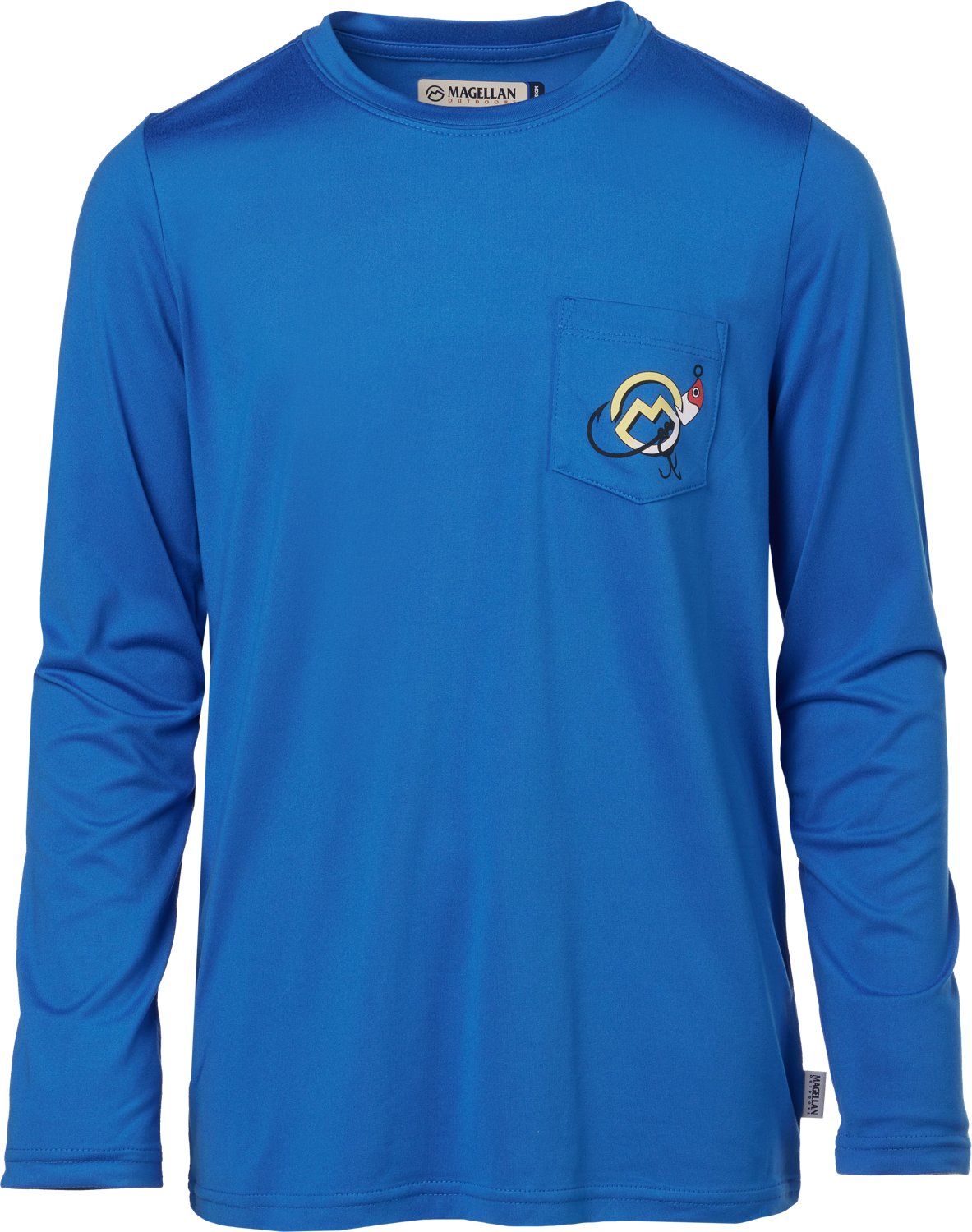 Magellan Outdoors Boys' Hooked Tuna Long Sleeve Graphic T-shirt                                                                  - view number 2