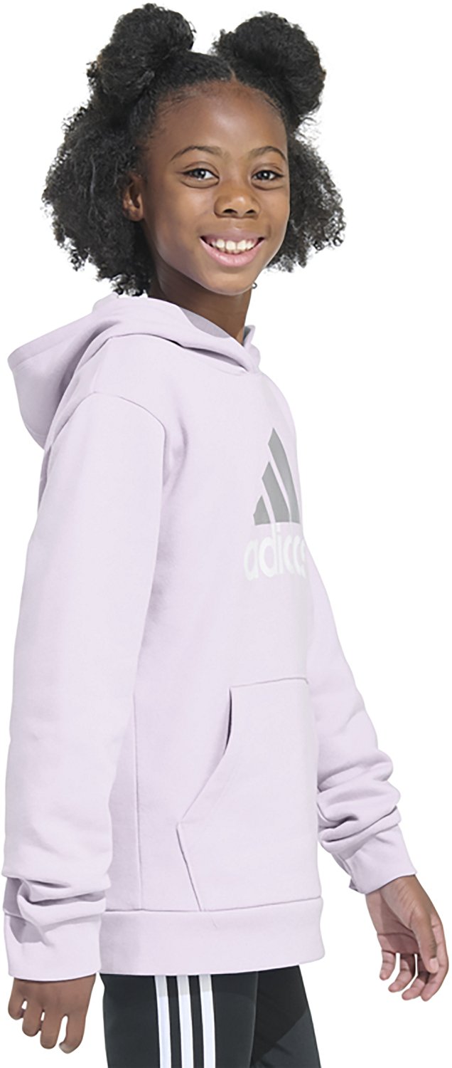 adidas Girls' Essential Graphic Pullover Hoodie - view number 4