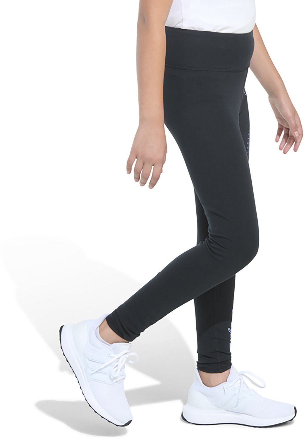 adidas Girls' Glam Graphic Legging - view number 4