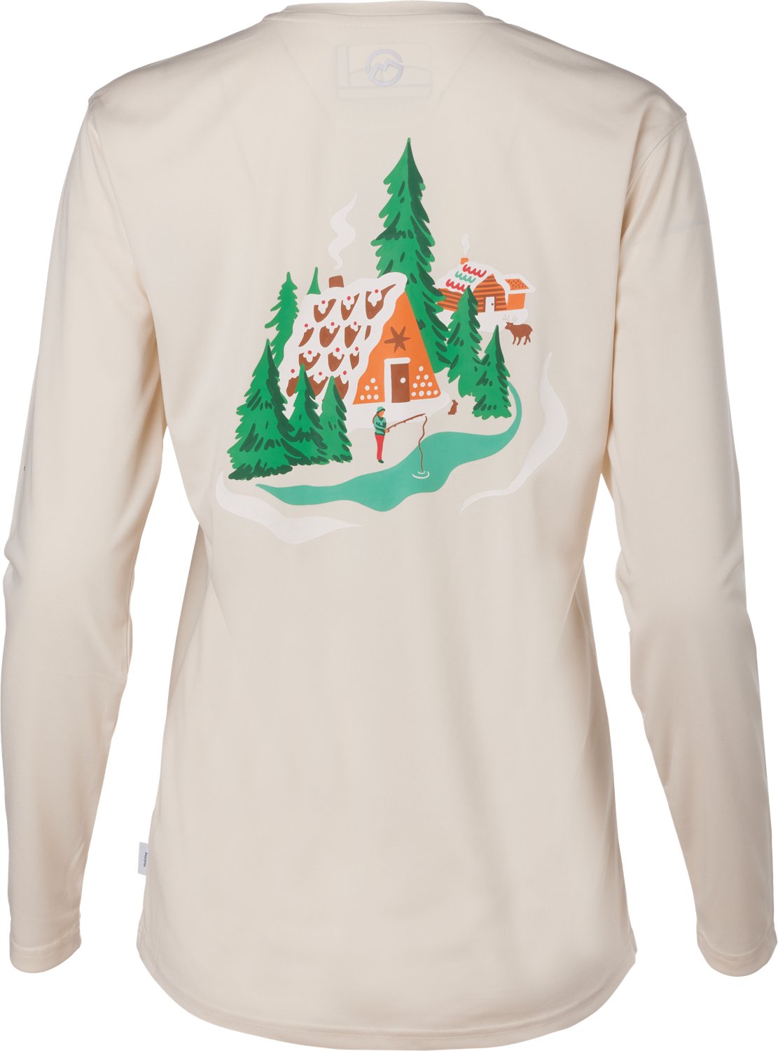 Magellan Outdoors Women’s Holiday Gingerbread Long Sleeve Graphic T-shirt - view number 2