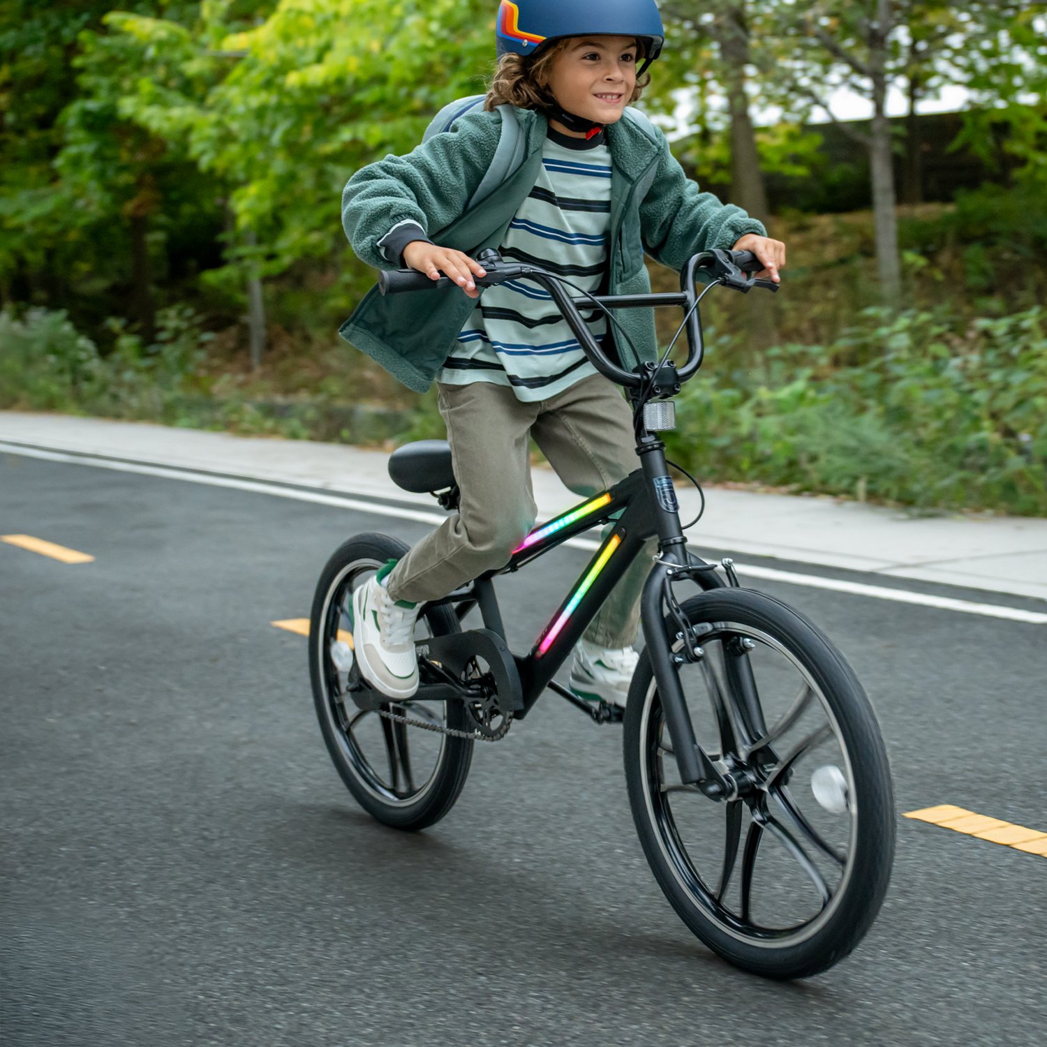 Jetson Kids' Light Rider 20 in Light Up BMX Bike                                                                                 - view number 6