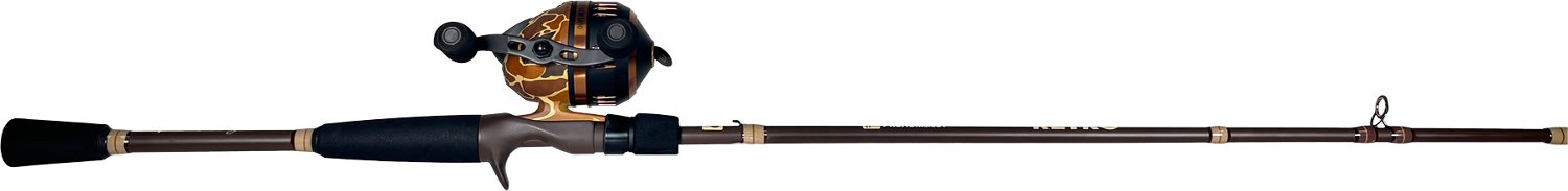 ProFISHiency Retro 6 ft M Freshwater Spincast Rod and Reel Combo                                                                 - view number 3