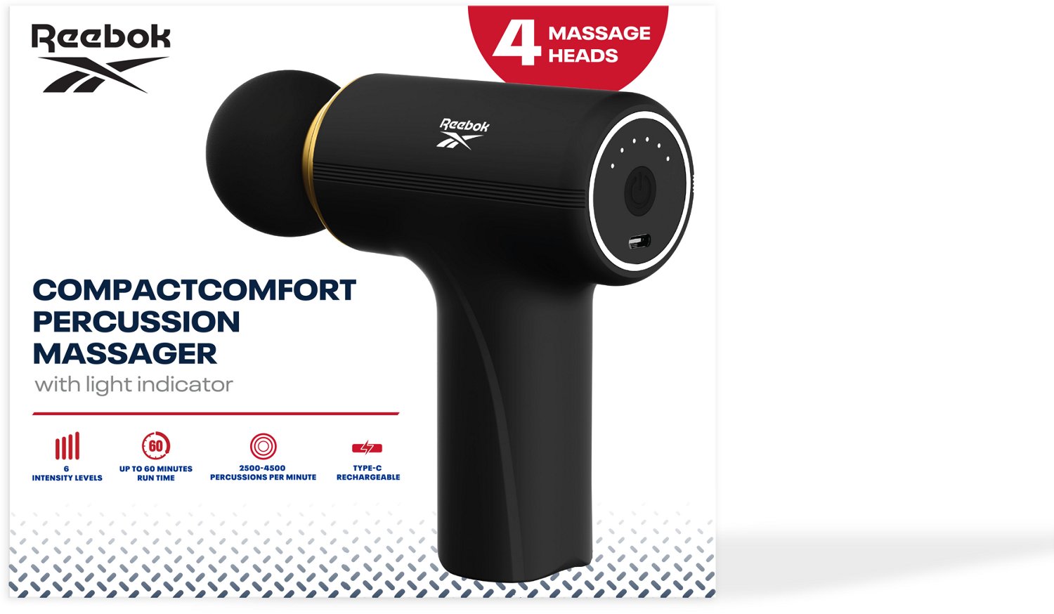 Reebok 1000 Cordless Percussion Massager                                                                                         - view number 2