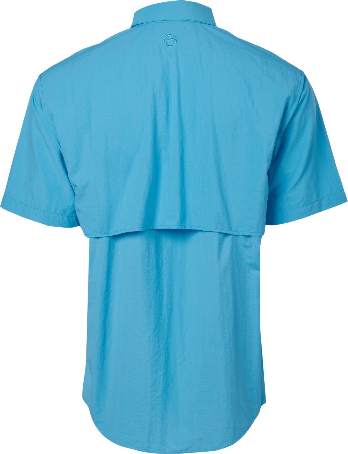 Magellan Outdoors Men's Laguna Madre Solid Short Sleeve Fishing Shirt                                                            - view number 2