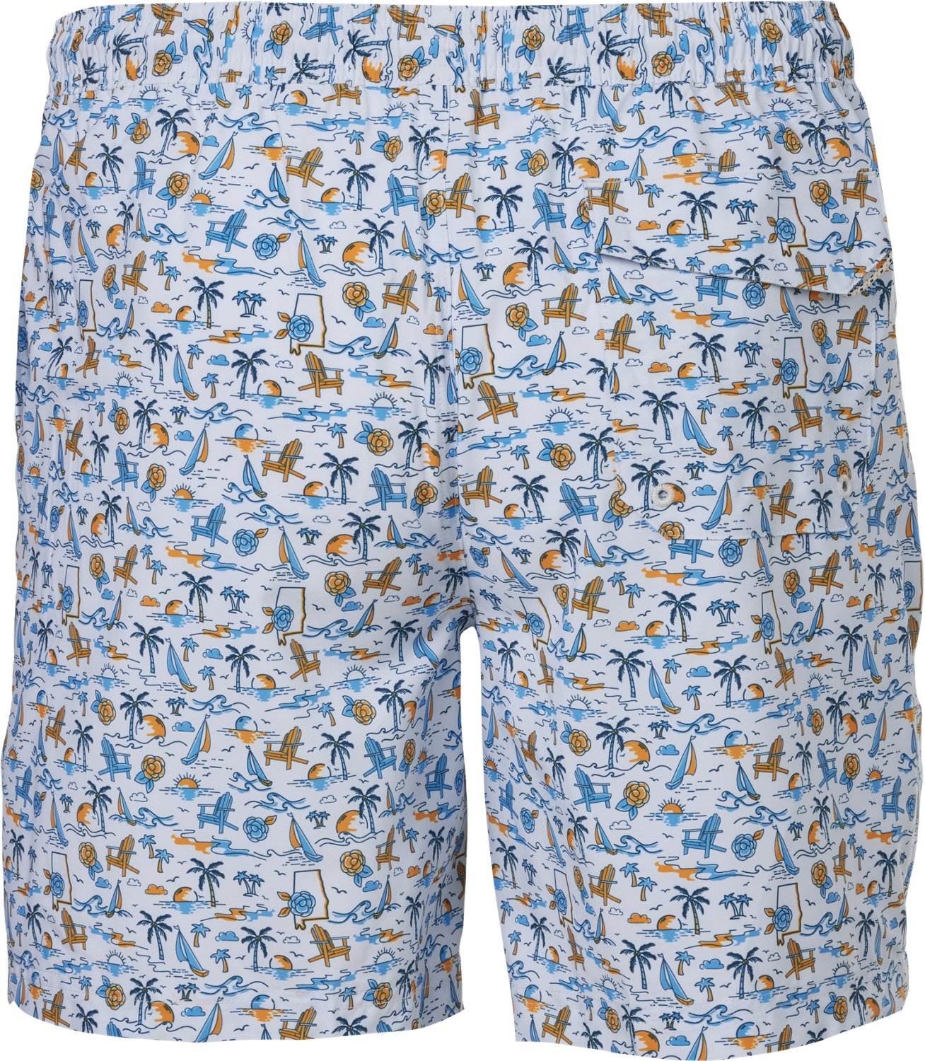 Magellan Outdoors Men's Local State Alabama Boat Fishing Shorts 7 in - view number 4