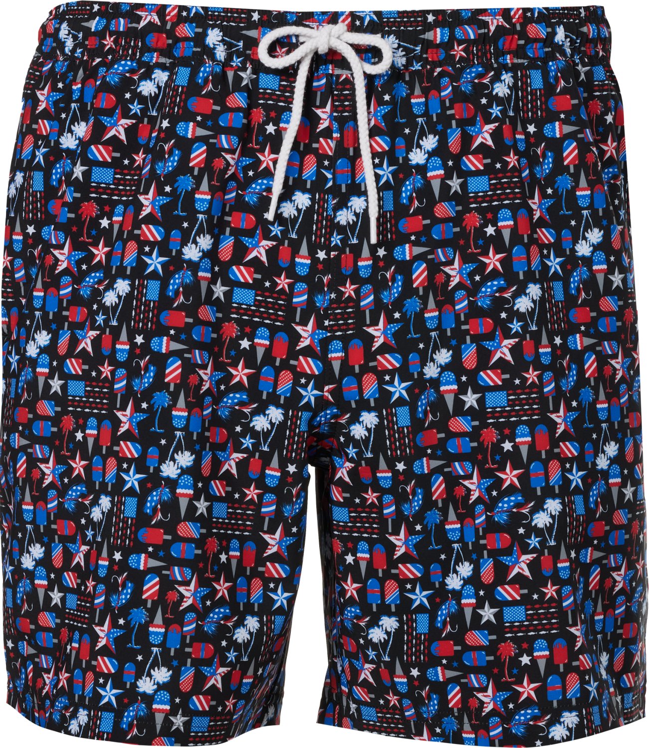 Magellan Outdoors Men's Caddo Lake Americana Printed Shorts 7 in