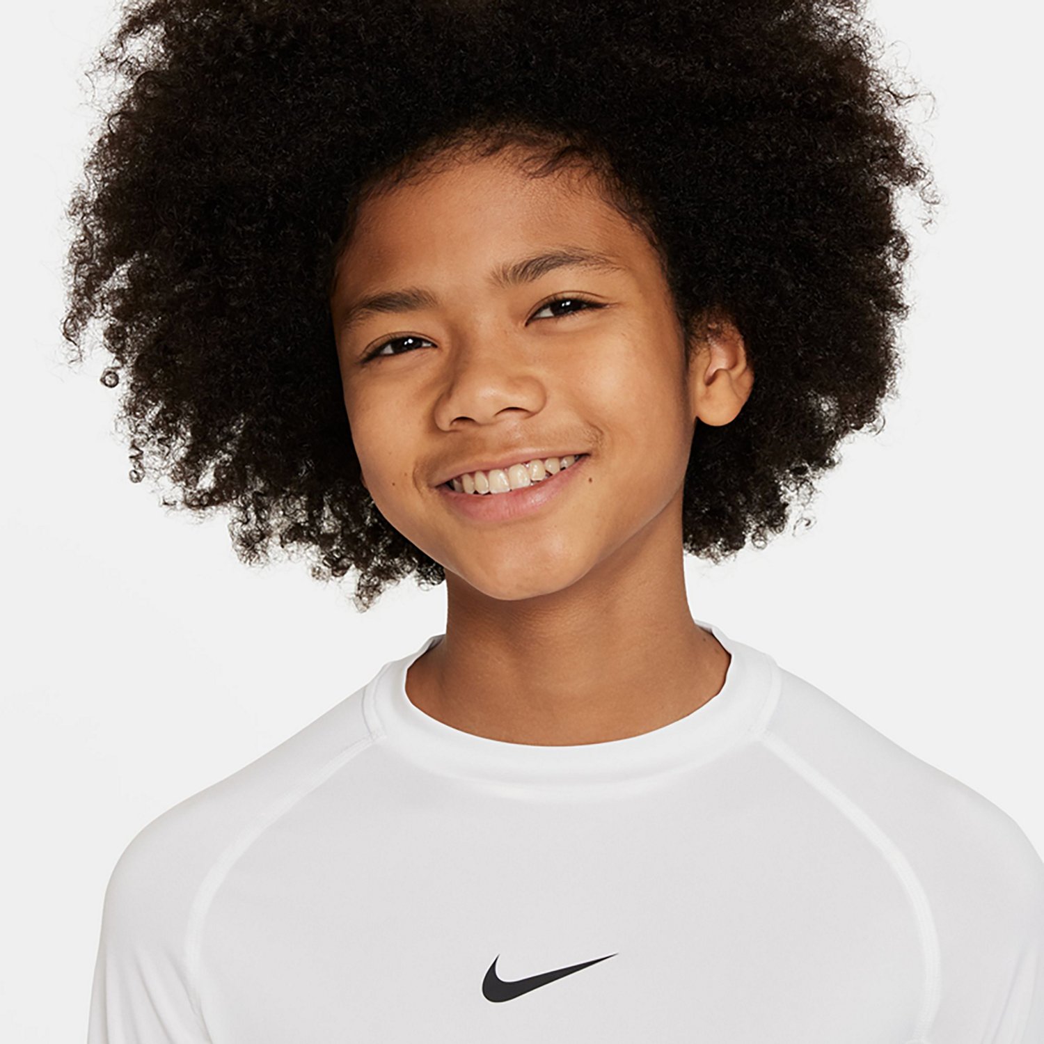 Nike Pro Boys' Dri-Fit Long Sleeve Top - view number 3