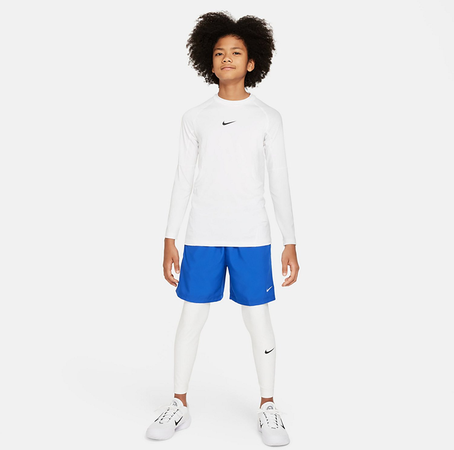Nike Pro Boys' Dri-Fit Long Sleeve Top - view number 6