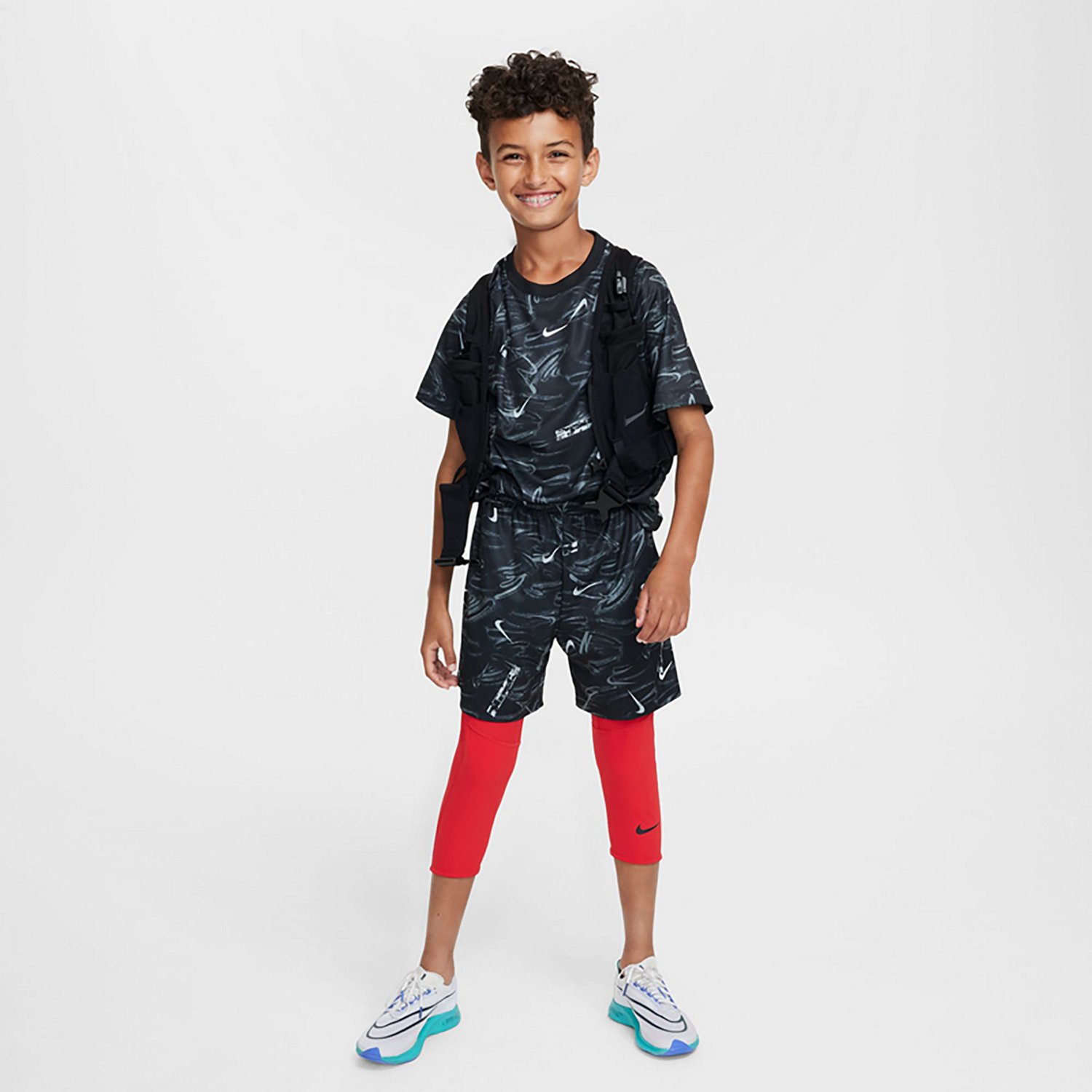 Nike Boys' Dri-FIT Multi All Over Print Short - view number 7