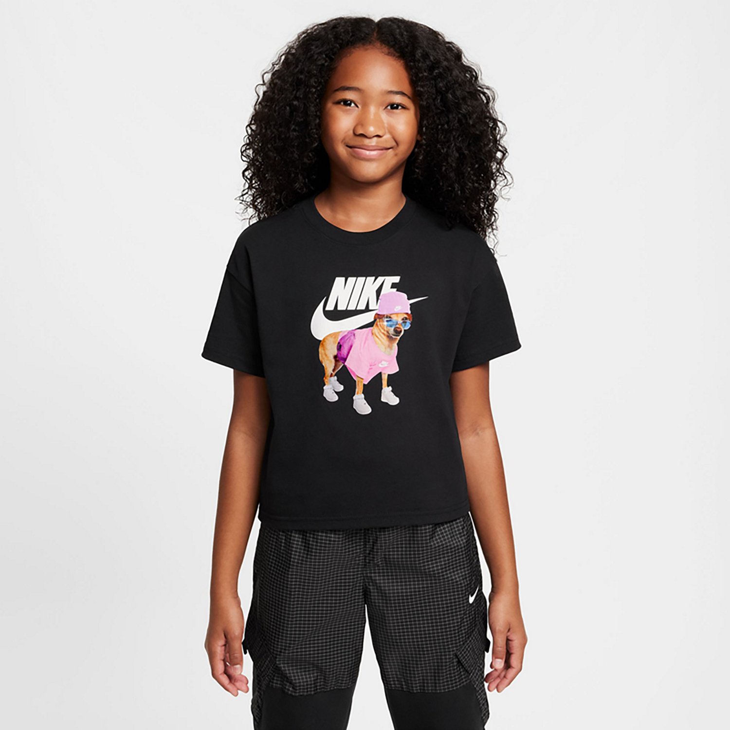 Nike Girls' Sports Wear T-Shirt - view number 1