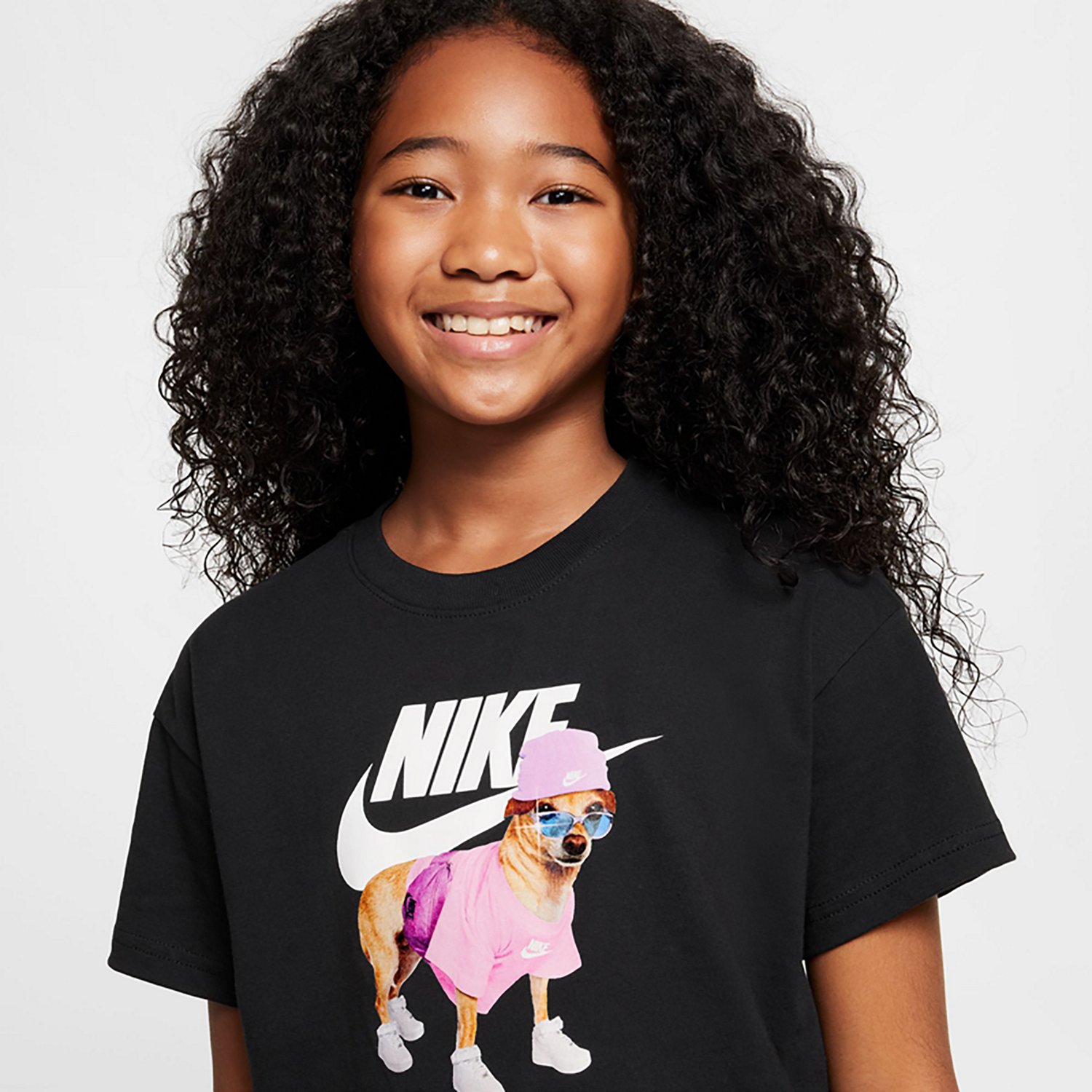 Nike Girls' Sports Wear T-Shirt - view number 3