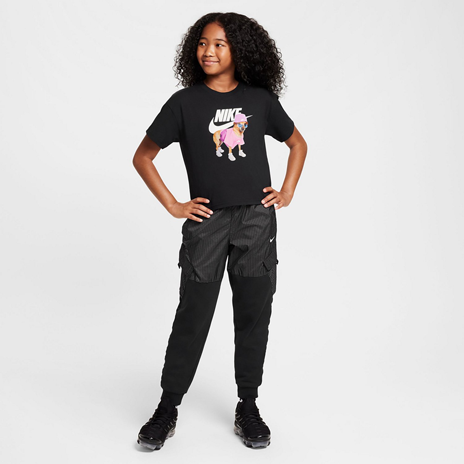 Nike Girls' Sports Wear T-Shirt - view number 4