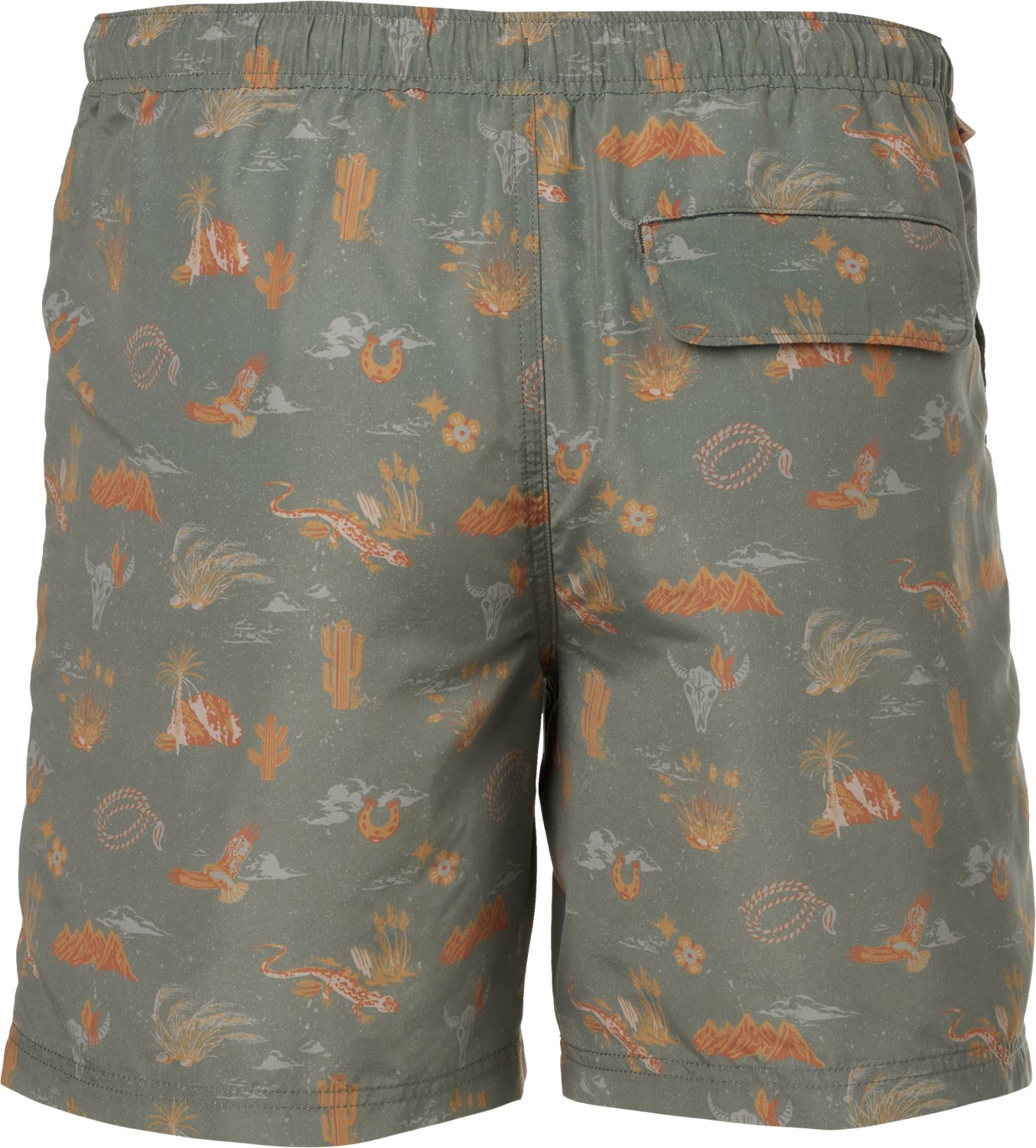 Magellan Outdoors Men's Shore & Line Washed Print Shorts 7 in                                                                    - view number 2