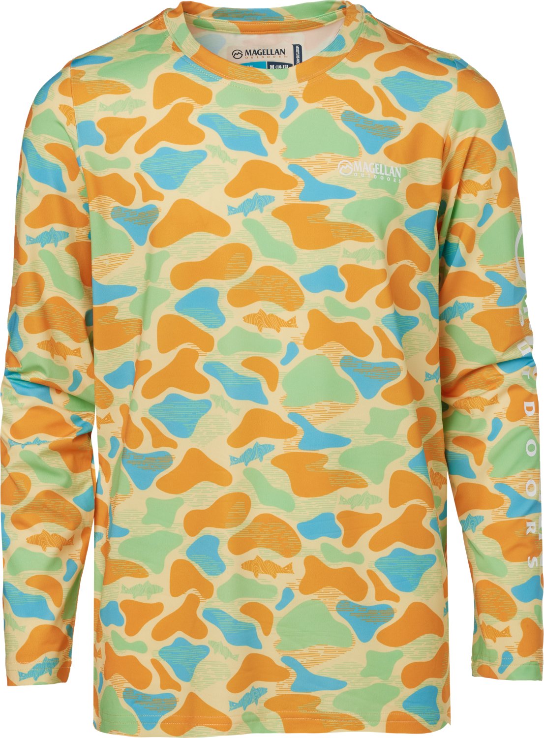 Magellan Outdoors Boys' Mallard Fish Camo Long Sleeve T-shirt - view number 2