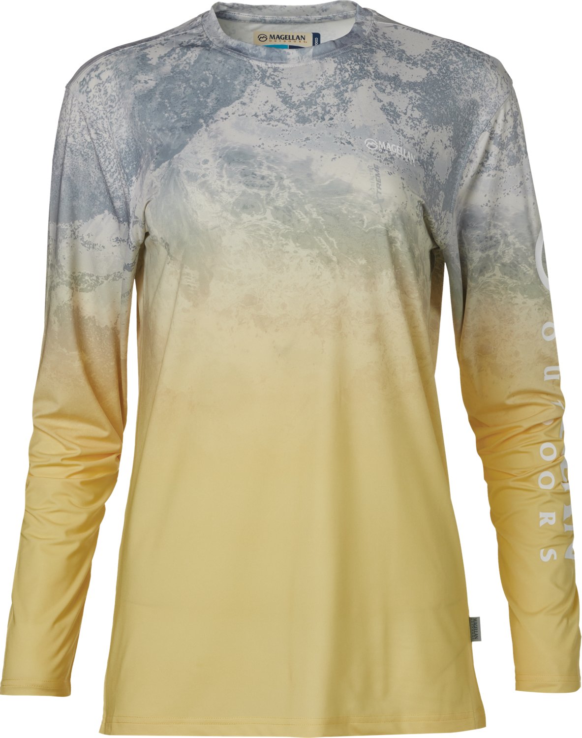 Magellan Outdoors Women's Caddo Lake RTX Ombre Long Sleeve T-shirt                                                               - view number 3