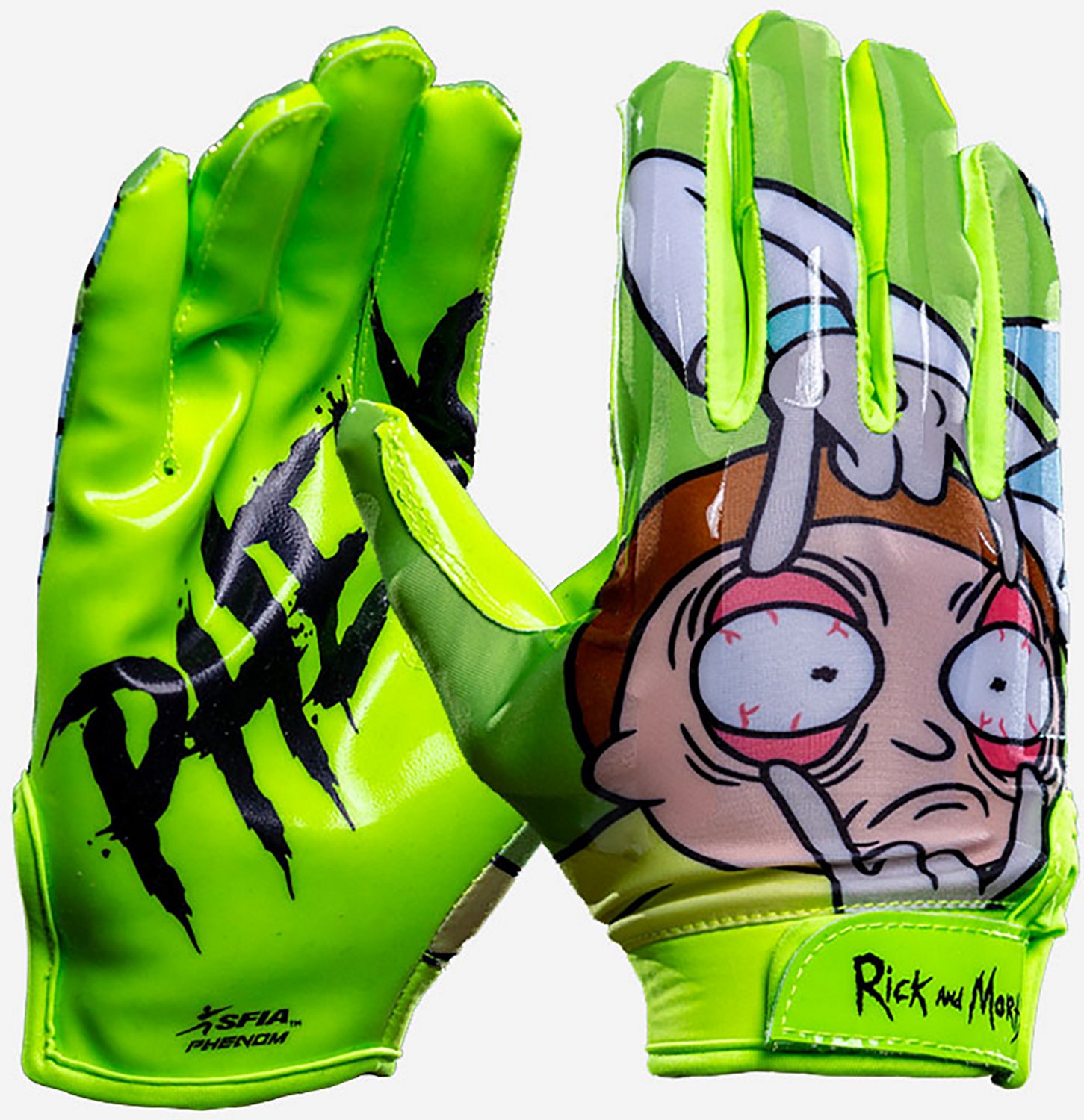 Phenom Elite Rick and Morty Football Gloves - view number 5