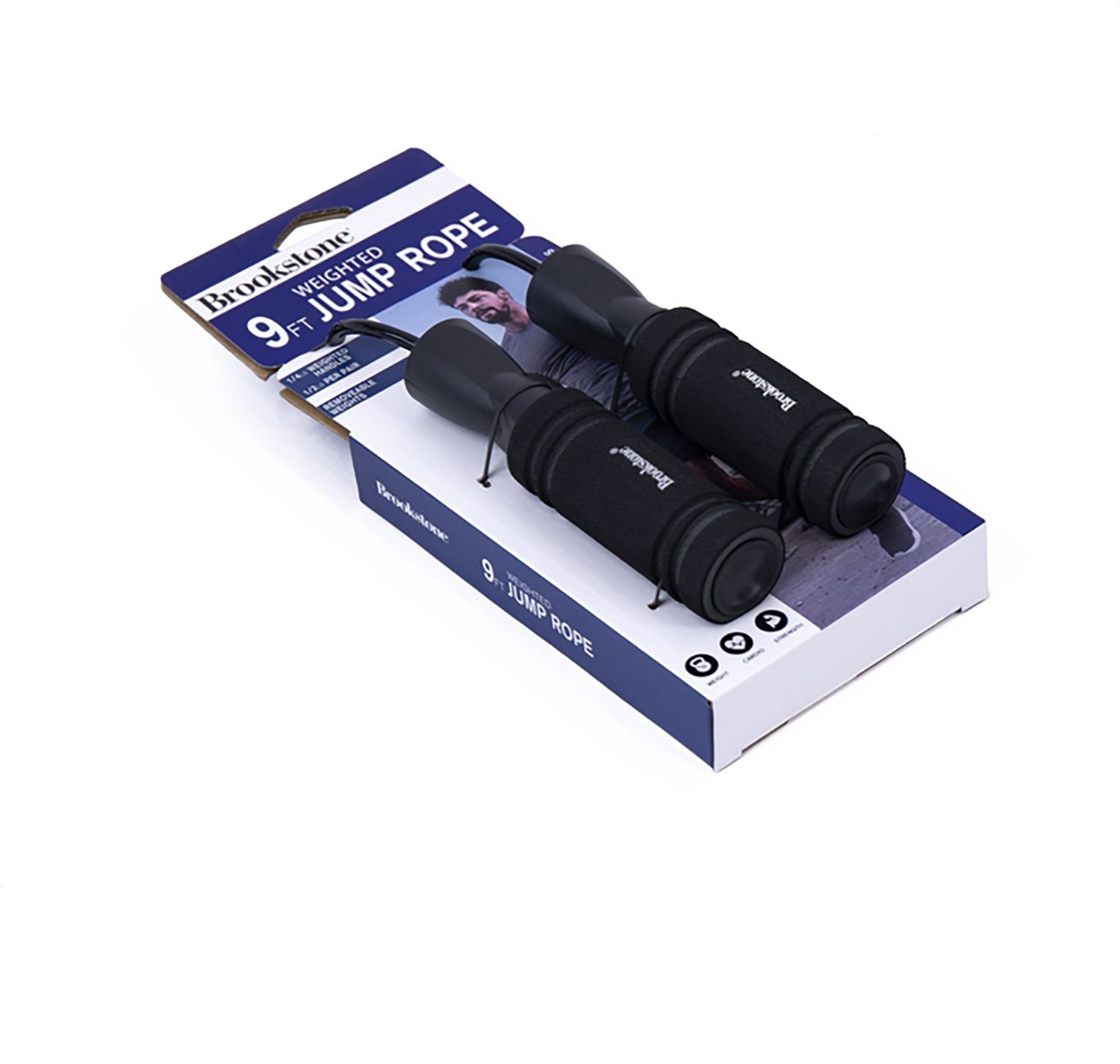 Brookstone 9 ft Weighted Jump Rope                                                                                               - view number 2